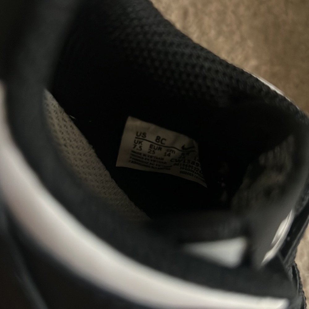 Toddler boy Nike dunks size 8c - Picture 2 of 5